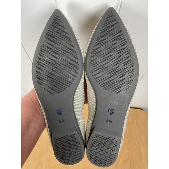 💎 EUC Rothy's Point II Diamond Twill Women's Flats 8.5 - Picture 6 of 7